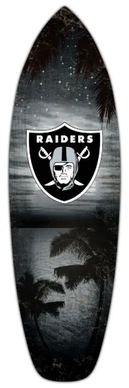 Picture of 18inch Las Vegas Raiders Surfboard Wall Art