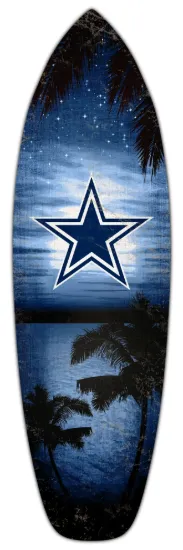 Picture of 18inch NFL Dallas Cowboys Surfboard Wall Art
